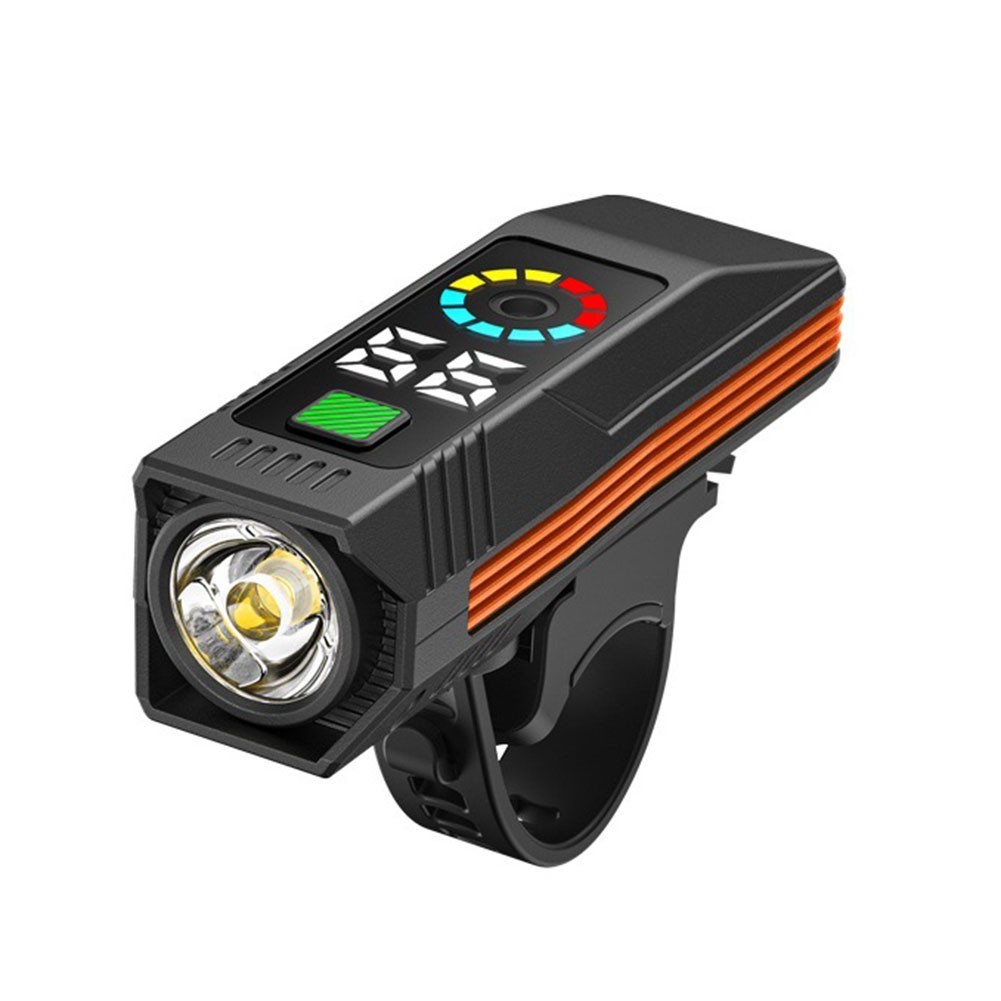 Front Light for Bike with Digital Readout and Integrated System