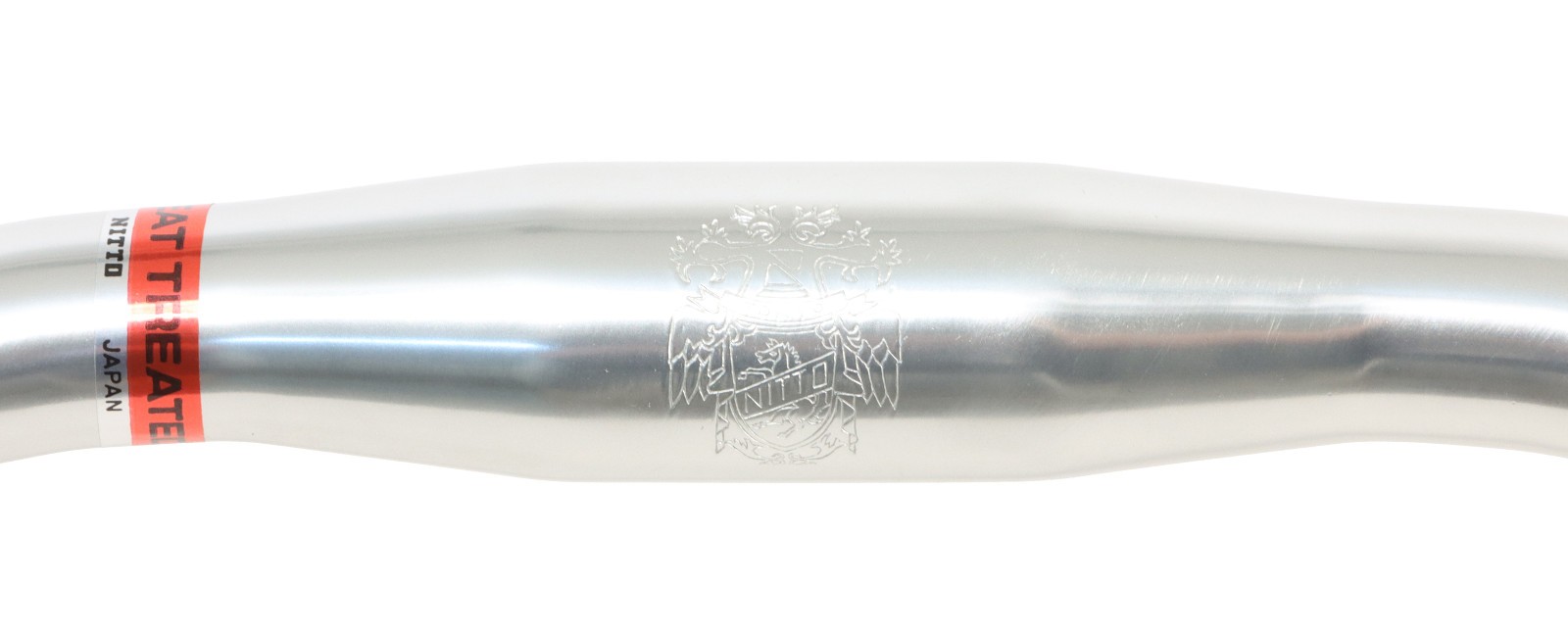Nitto B123AA-SSB Track Drop Handlebar Silver 31.8mm Clamp x 38cm Width NOS NEW