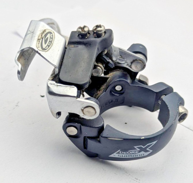 SHIMANO DEORE LX FD-M570 FRONT DERAILLEUR 34.9MM CLAMP TRIPLE 3x speed TOP PULL