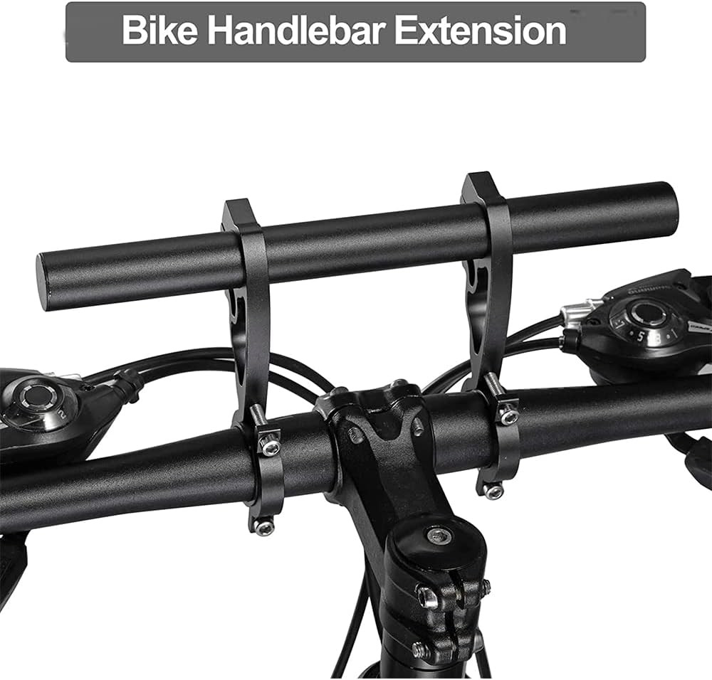 Bike Handlebar Extender, Bicycle Handlebar Extension Lightweight Durable Double