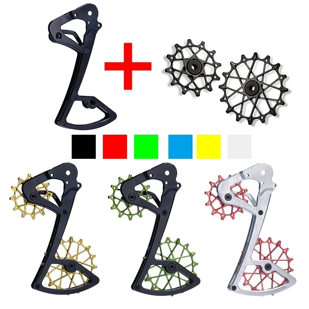 Mtb Road Rear Derailleur Cage Pulley Wheels for SRAM 11/12 Speed Derailleur Over