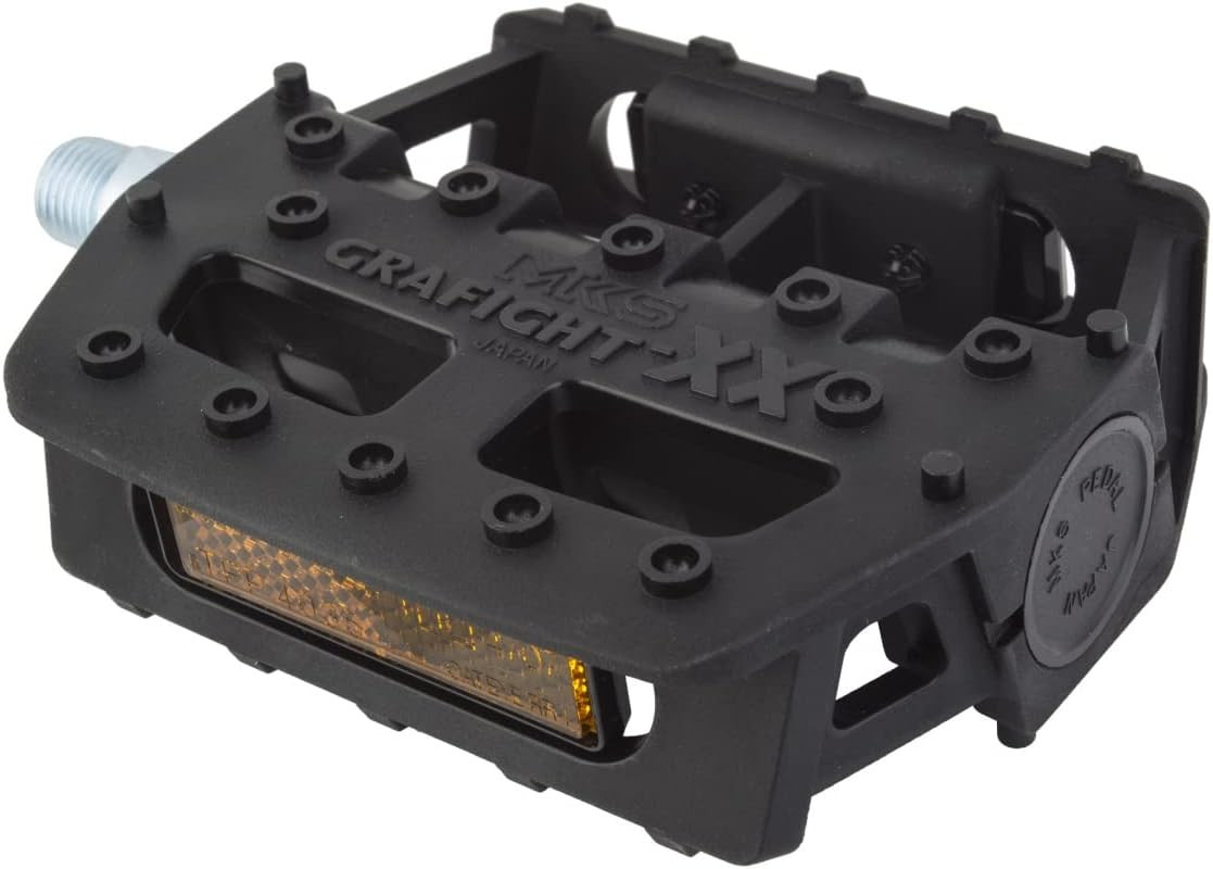 Mikashima () Graphite XX Pedals, Made in Japan, 9/16 Cores, Left and Right Set