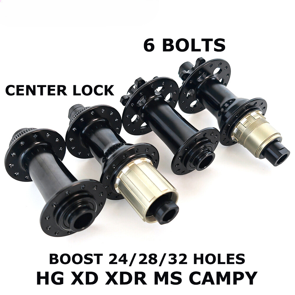 Gravel MTB Hubs Disc Brake 6 Bolt Center Lock Boost 110×15/148x12mm Hub 4 IN 1