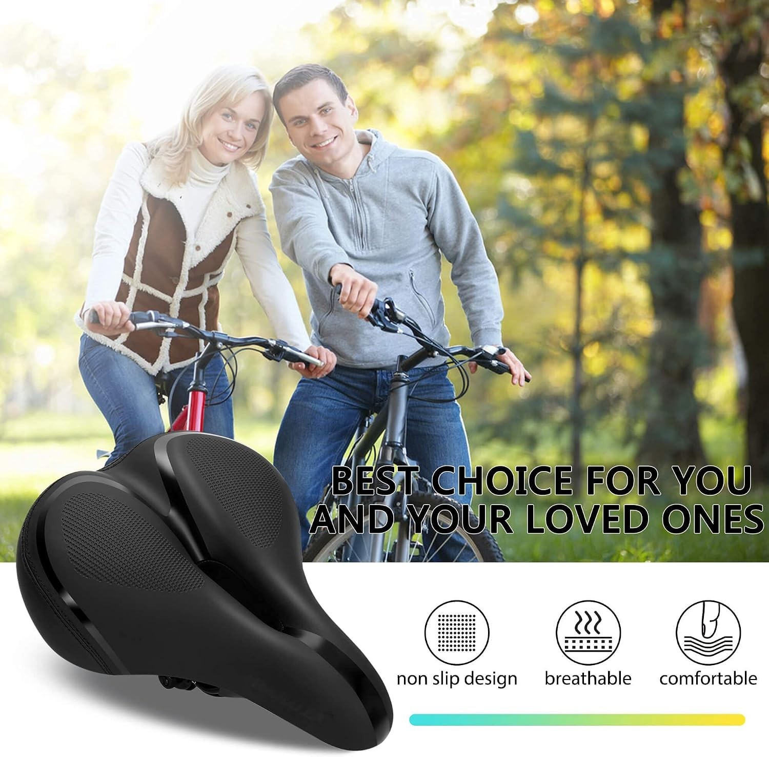 Universal Soft Cycling Cushion for Men Women