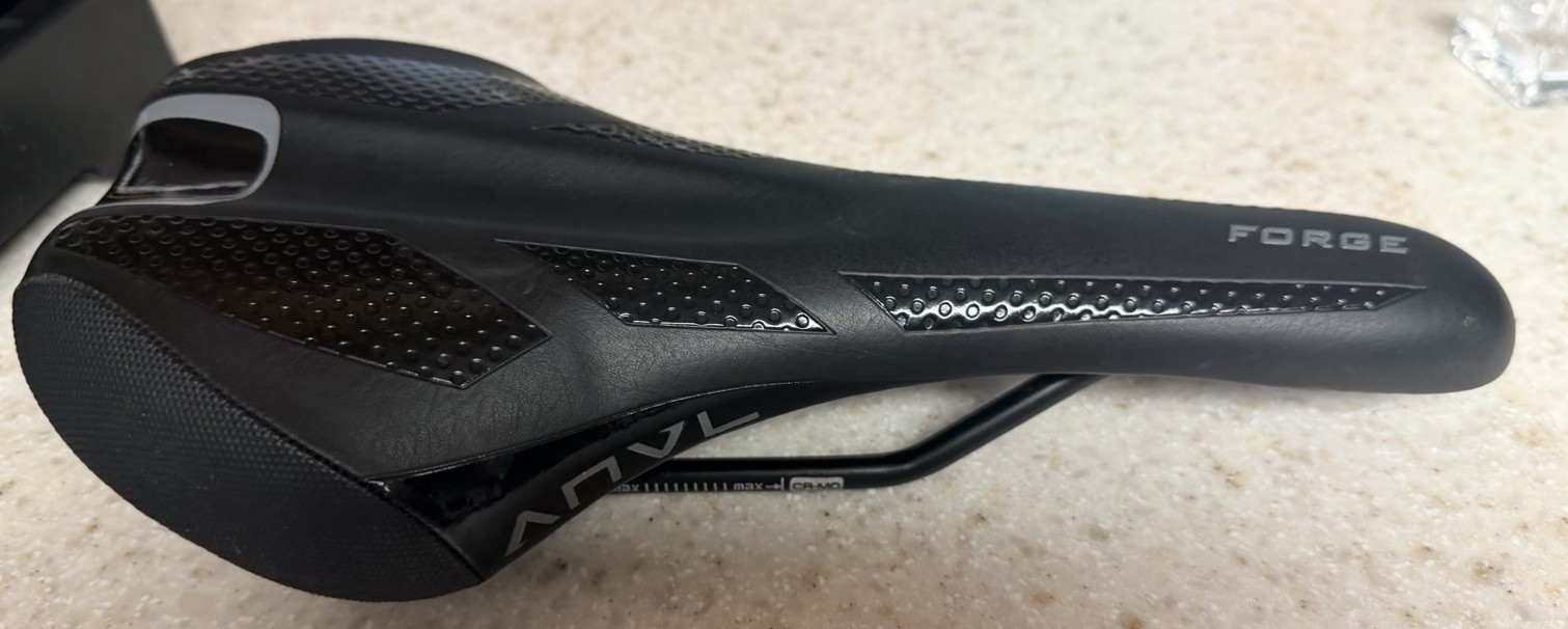 ANVL Forge Mountain Bike Saddle Black Chromoly 7x 7mm New No Box