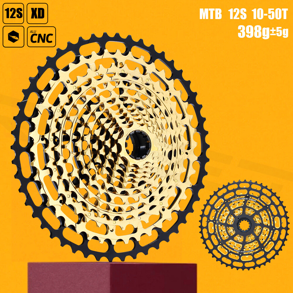 MTB Cassette Bicycle Freehub 12 Speed 10-50T Mountain Bike Chains for SRAM XD