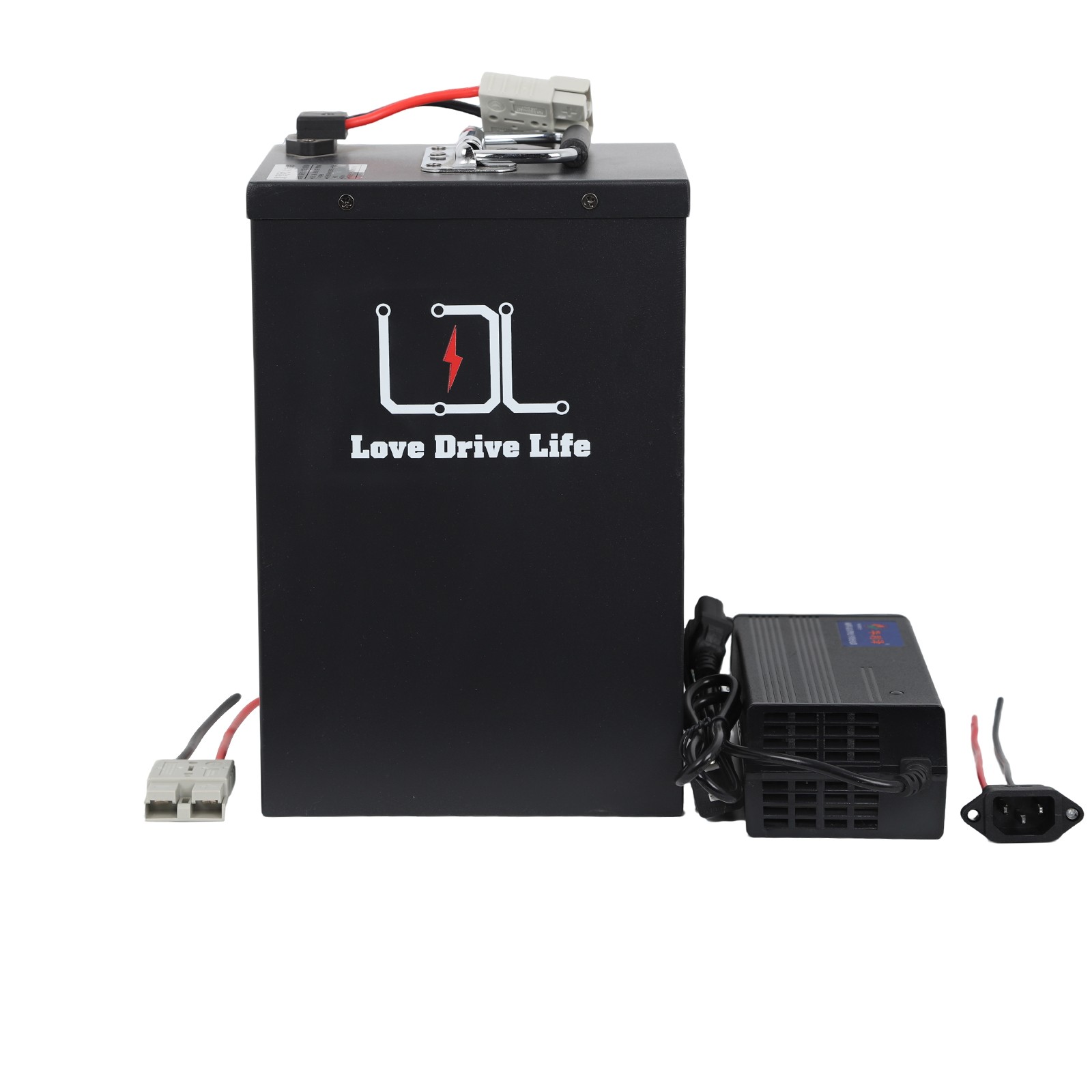 60V35Ah Lithium LiFePO4 Battery Pack Built-in 50A BMS for 3000W Motor.