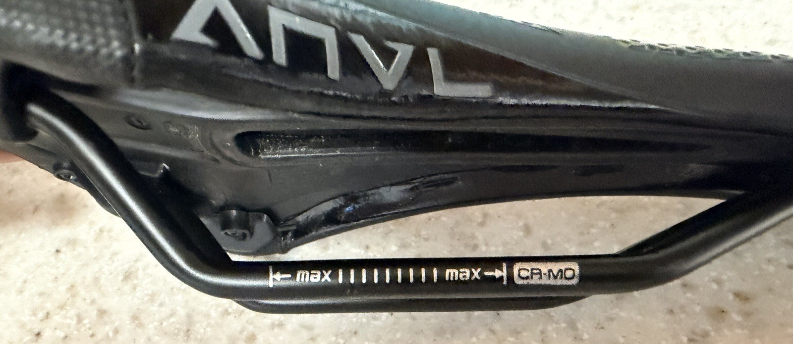 ANVL Forge Mountain Bike Saddle Black Chromoly 7x 7mm New No Box