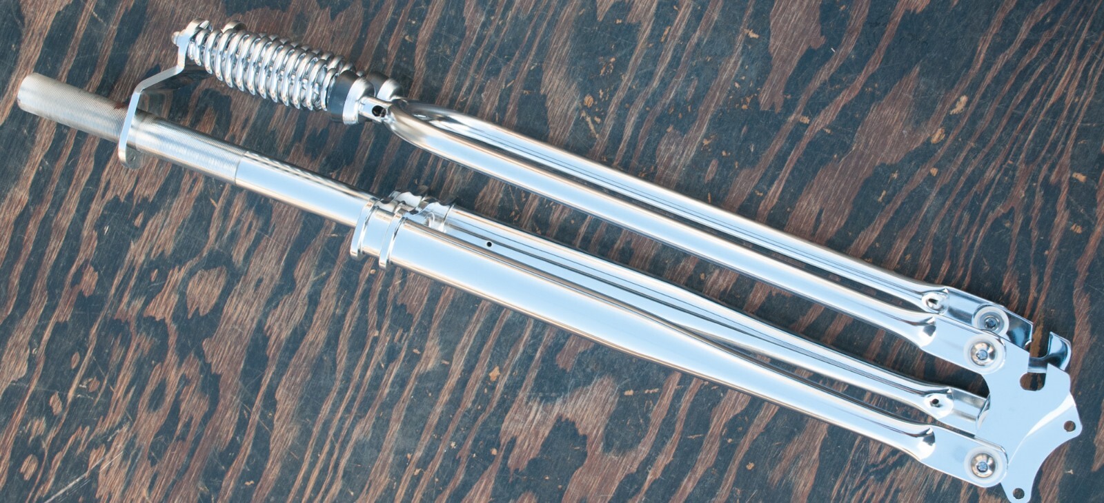 26″ Monark Bicycle Chrome DUAL SPRINGER FORK RatRod Chopper Vintage Cruiser Bike
