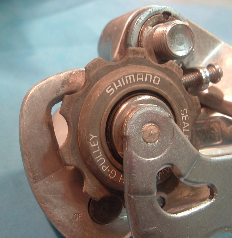 Shimano Deore XT RD-M735 Rear MTB Derailleur -3×7/8-Speed- SGS- VGC++