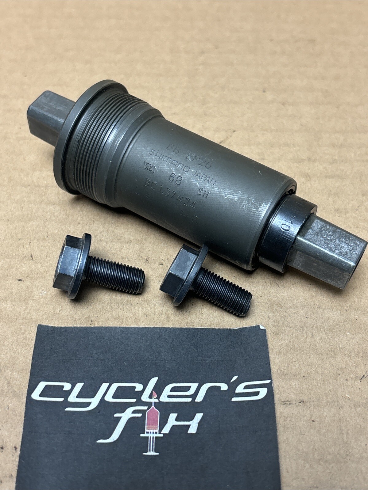 NOS 90’s Shimano 68 x 111mm BB-LP25 (Left Only) MTB Bottom Bracket Deore Japan