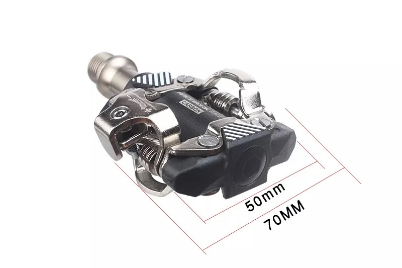 MTB Bicycle Self-locking Double-sided Snap-on Pedals Cleat Footrest Clip