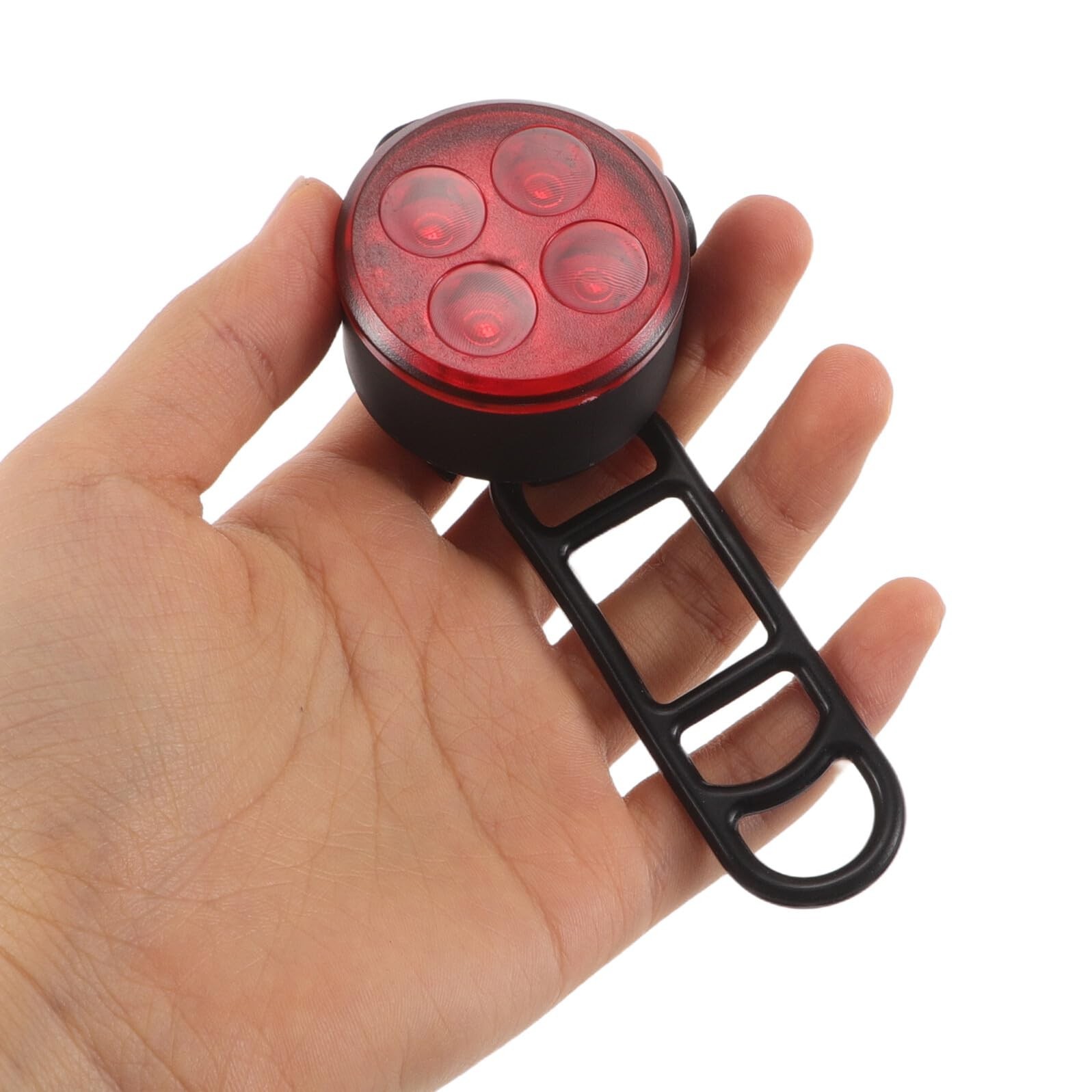 For Low Visibility Conditions Rechargeable Bike Light Set Compact Portable Size