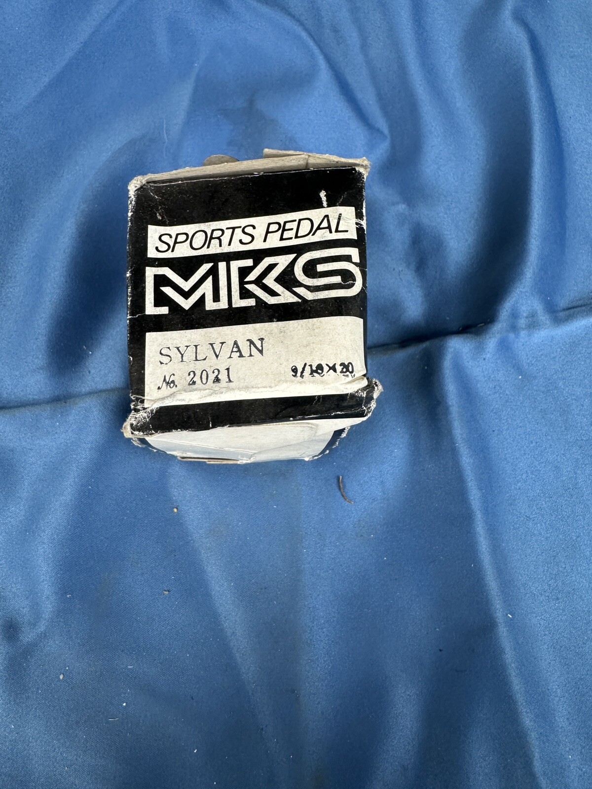 MKS Japan Sylvan Pedals Silver 9/16 Road Track Fixed Gear Tour Bicycle BMX NOS