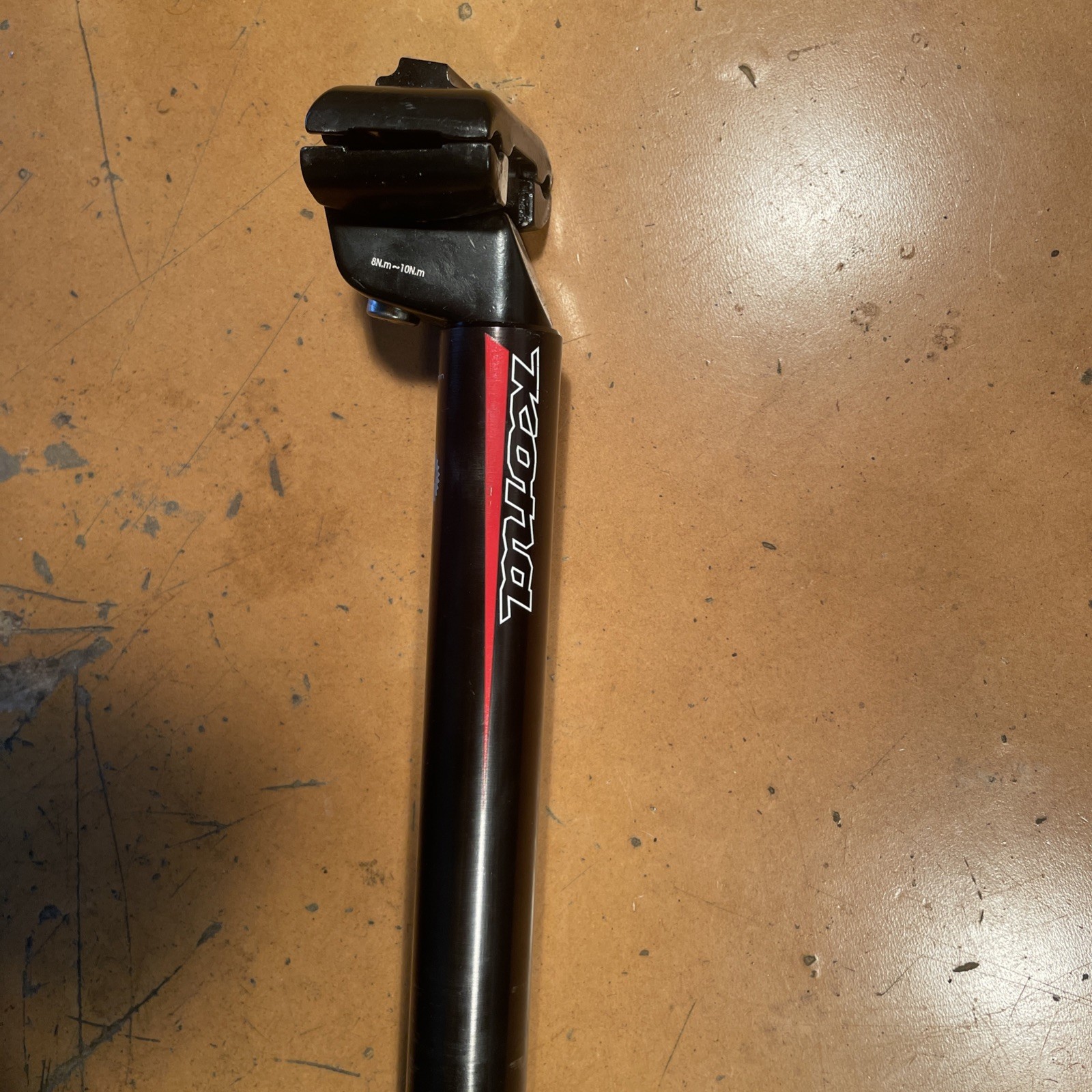 Kona Bicycles Alloy Seatpost 27.2mm Diameter x 375mm Black MTB Gravel Bike
