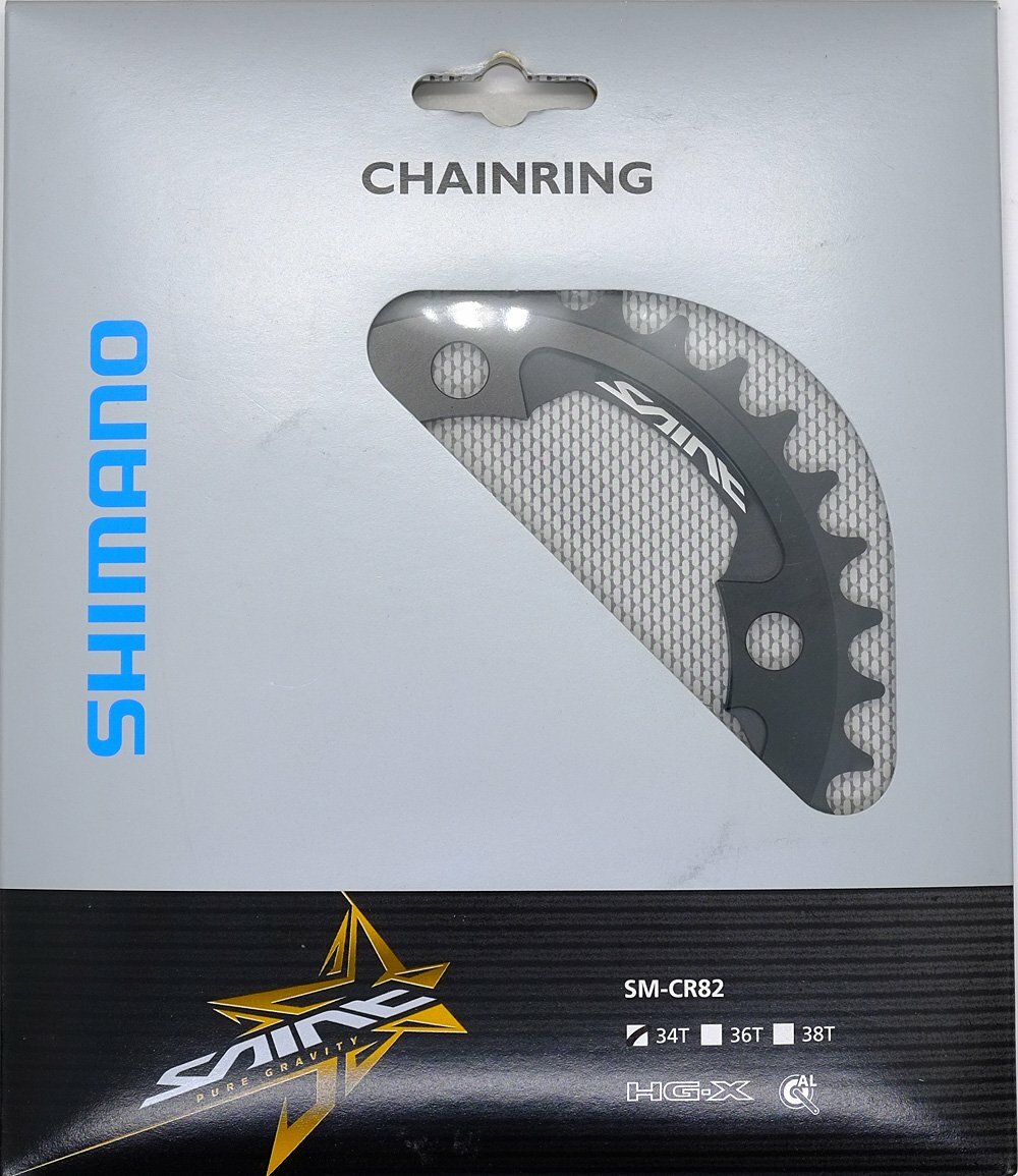 Shimano Saint FC-M820/M825 SM-CR82 DH Chainring 34T, FC-M815/M810/M645 usable