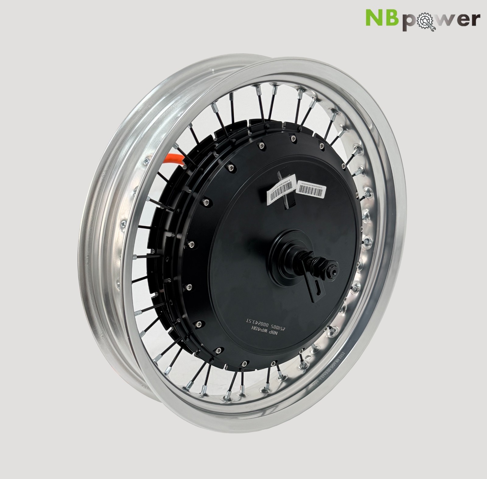 Colorful motorcycle rim（DOT standard）:17*3.0in QS273 3.5T 8000W hub motor wheel
