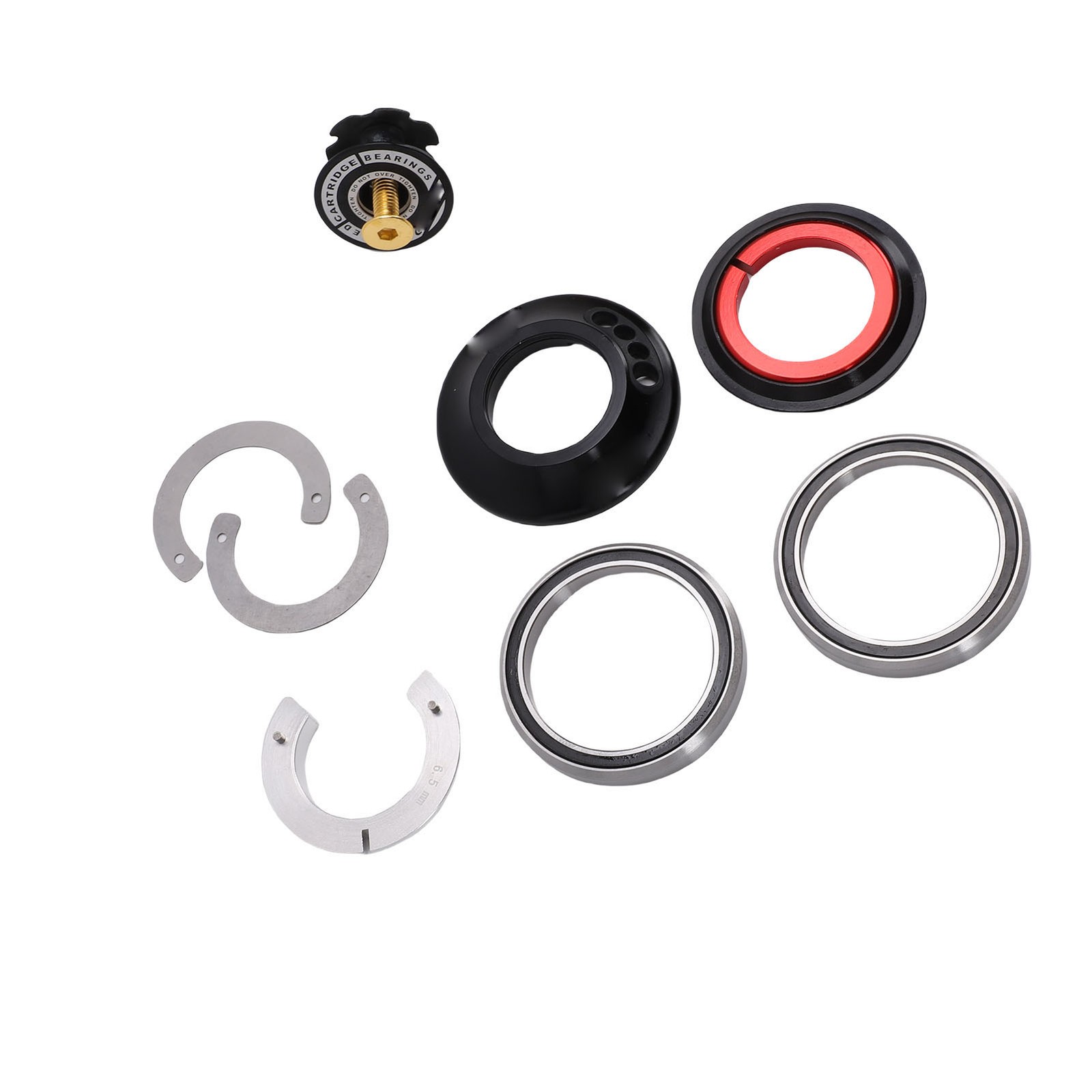 Bike Headset For IS52 Standard Frames Upper 28.6mm Lower 40mm Integrated Hi JGIQ