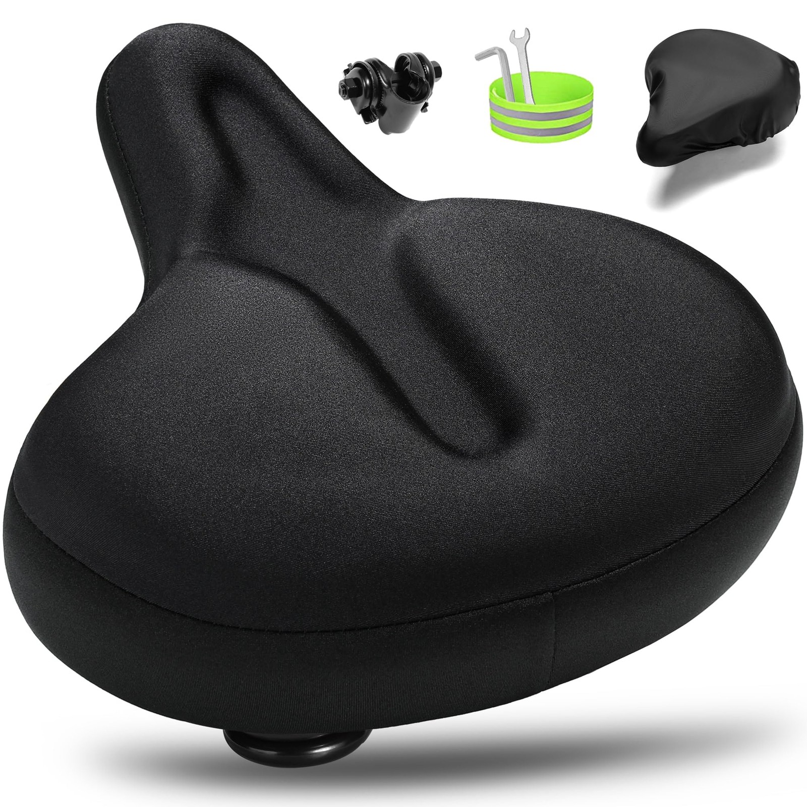 For bike Extra Wide Big Bum Bike Saddle Seat Bicycle Father’s Day Gift for Dad