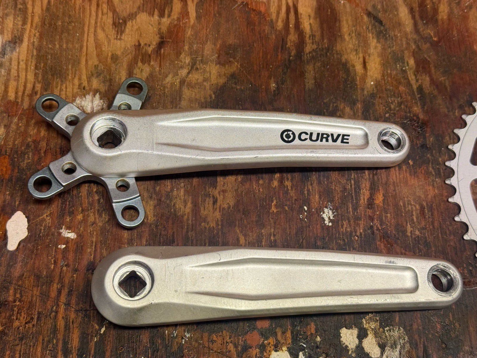 Kona Curve C3 MTB Crankset Square Taper Triple Vintage Retro Mountain Bike