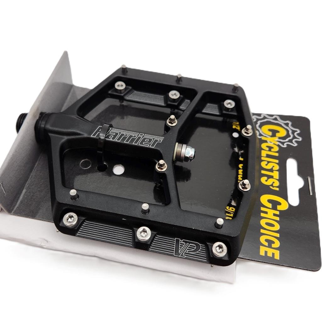 VP Components Harrier Low Profile Big Flat Platform Pedals MTB / Fat Bike 9/16″