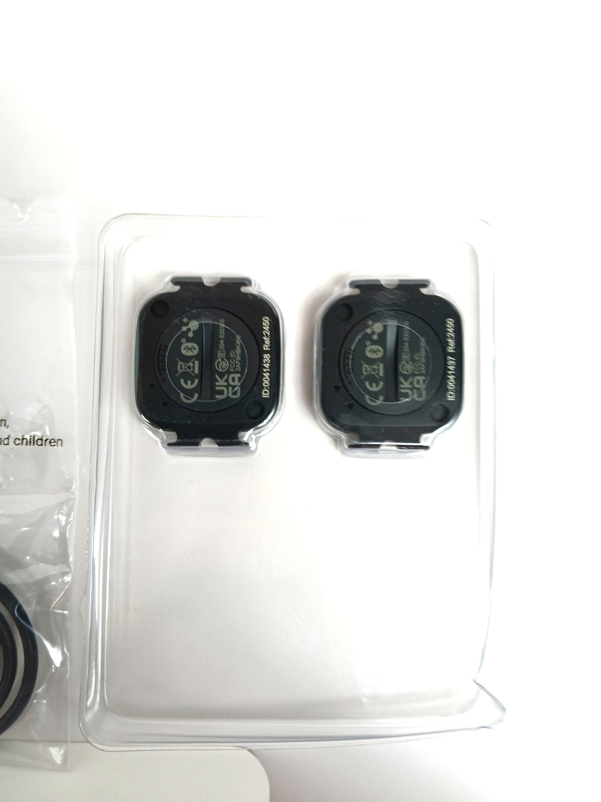COOSPO Cadence Speed Sensor for Cycling, Wireless Bluetooth ANT+ Bike Black