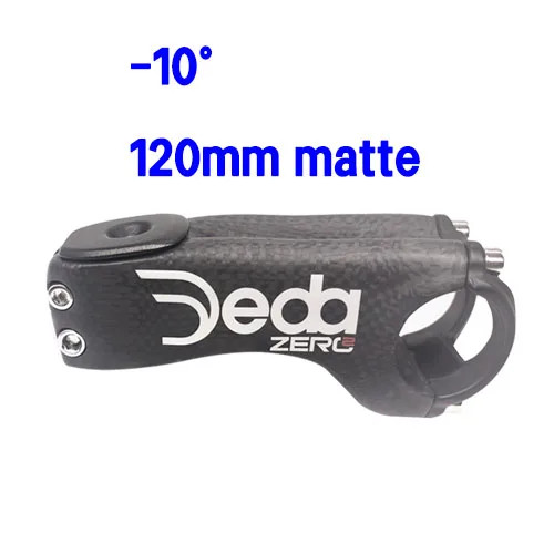 -17°/-10° Degree Mountain Road Bike Carbon Stem 60-120MM 28.6mm/31.8mm Stem Part