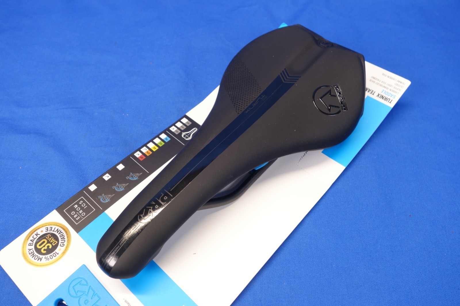 NEW PRO Turnix TEAM 132mm Width Bike Saddle, Bicycle Seat, Carbon Rails