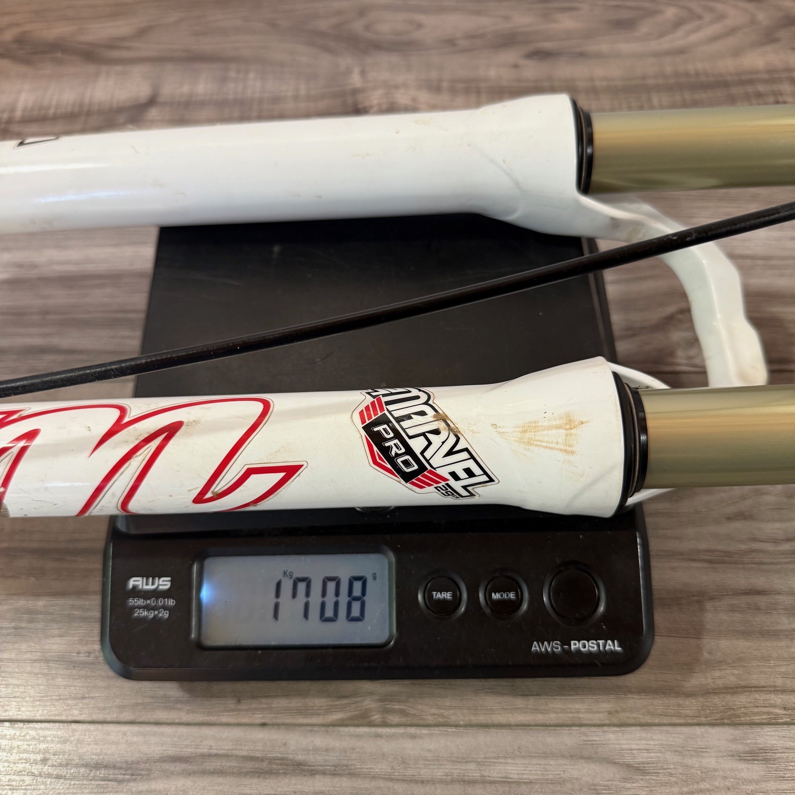 Answer Manitou Marvel Pro 29 Fork + Lockout 214 Tapered Steerer 100mm QR