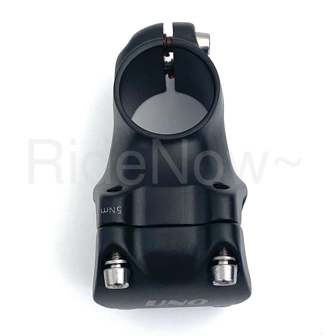 UNO Short Stem 35/45/55/65mm,Alloy,fit Clamp 31.8mm Bike handlebar Black