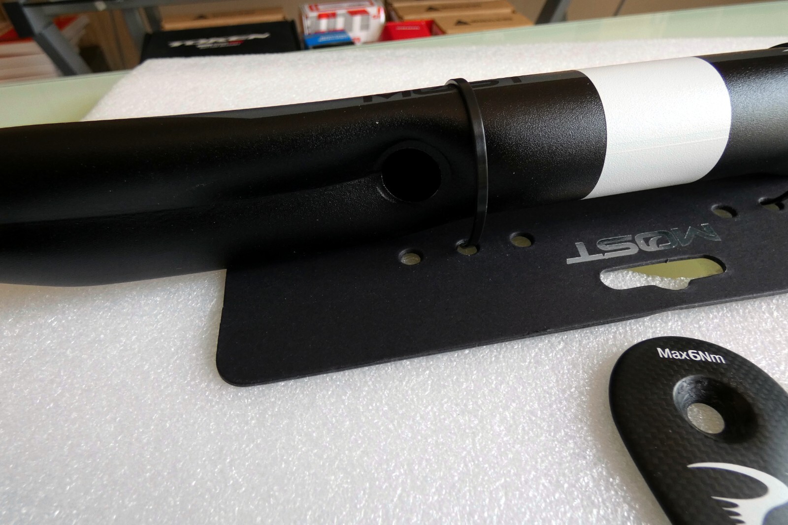 MOST Jaguar XA TiCR 42cm Tiger Alu Aero 120mm Pinarello DOGMA Carbon Spacer Kit