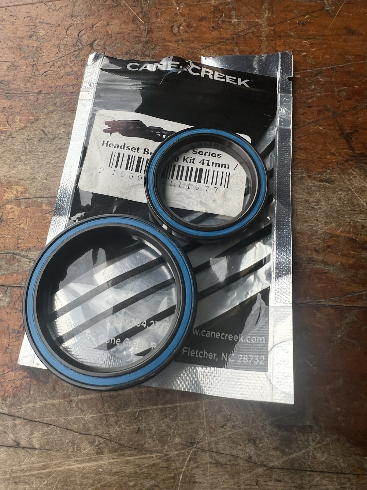 Cane Creek 40 Series Sealed Cartridge Headset Bearing Set 41 / 52mm 36°/45°