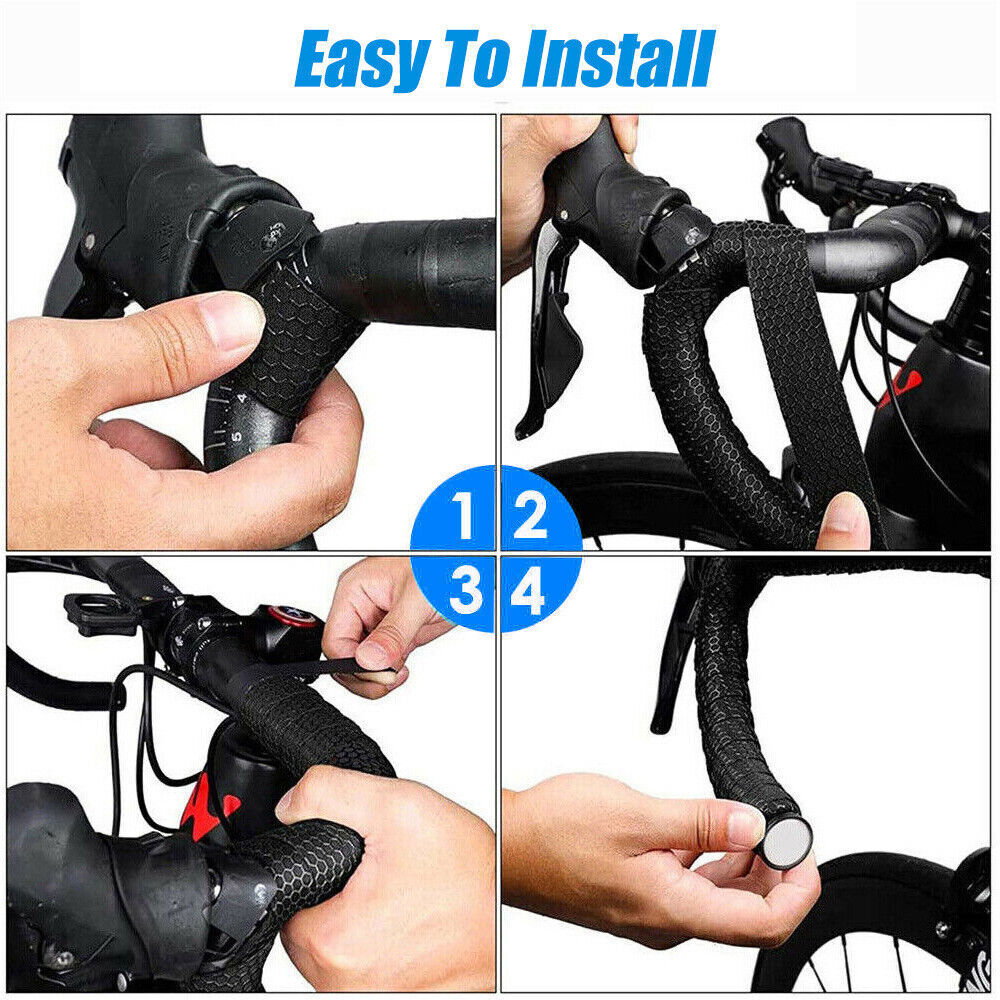 Bicycle Handlebar Tape Cycling Road Bike Soft EVA Non-Slip Handle Bar Wrap Strap