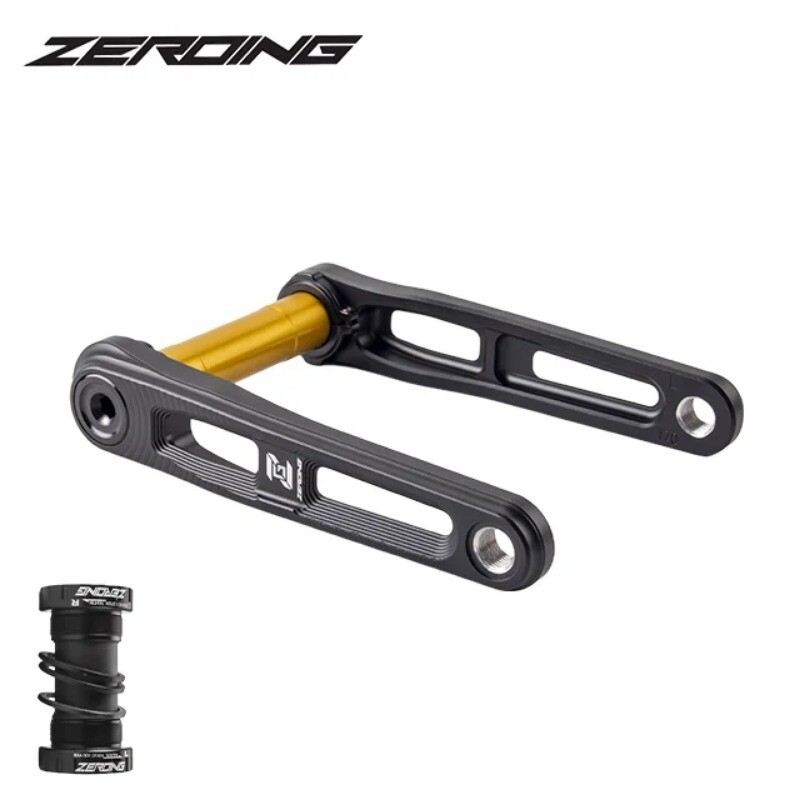 165/170/175mm Road Bike Crankset Folding Bicycle Hollow Crank Chainring 110BCD