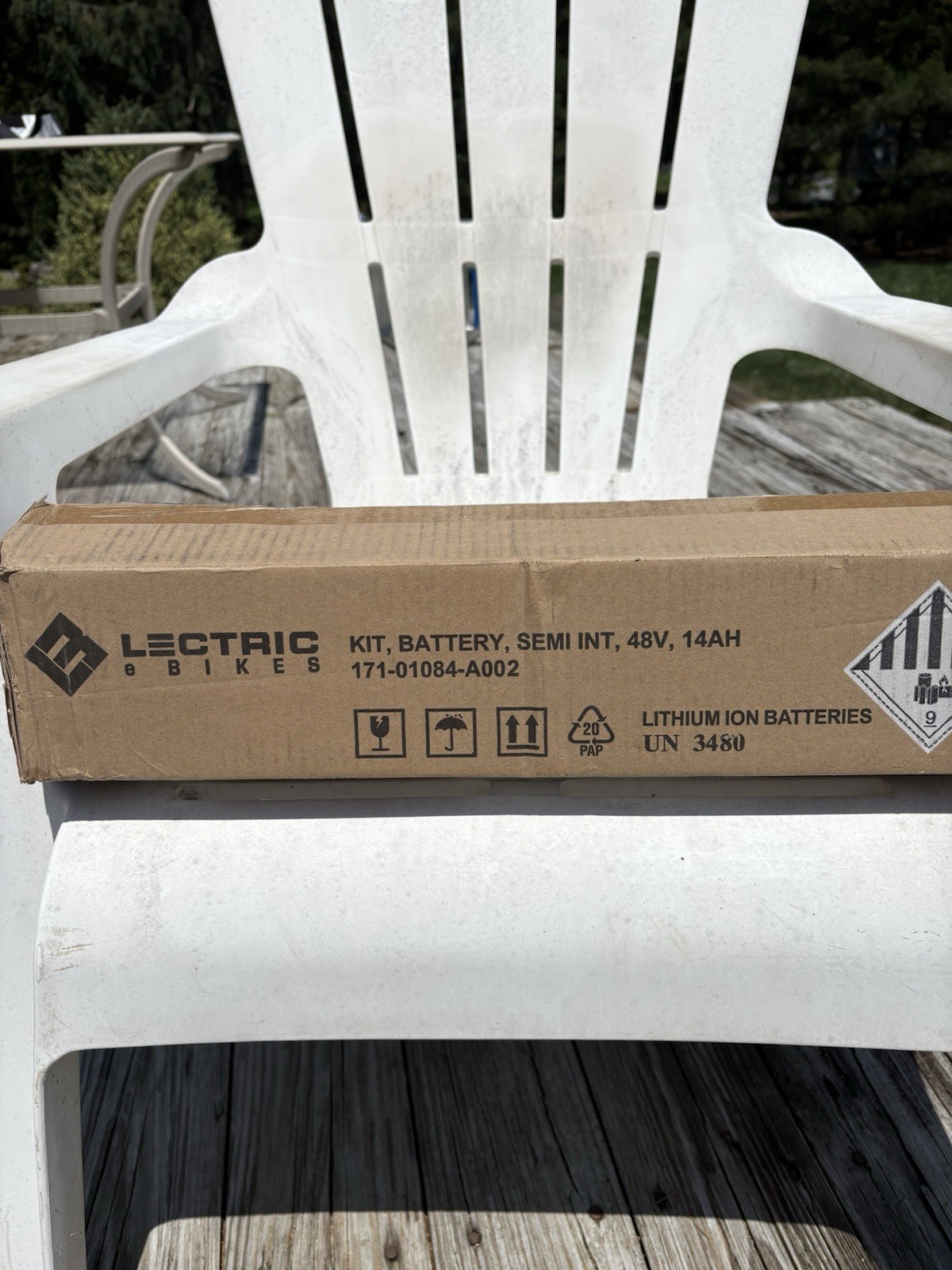 Lectric eBikes 48V 14Ah 672Wh Li-Ion E-Bike Battery Pack UL certified to UL2271