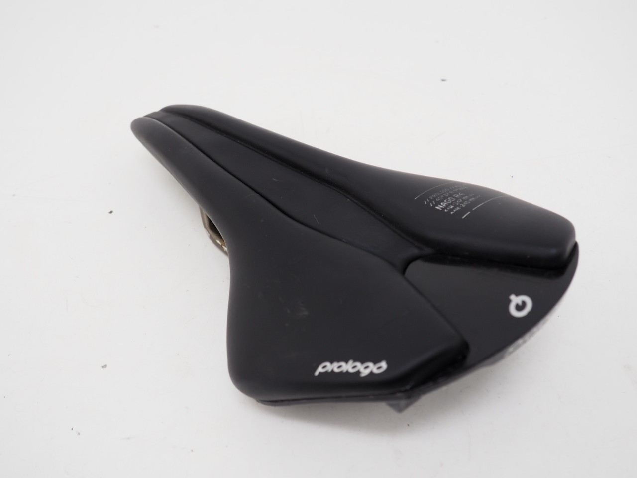 Prologo Nago R4 Saddle 245×147 Black w/ Tirox 7×7 Rails Road/Gravel Bike