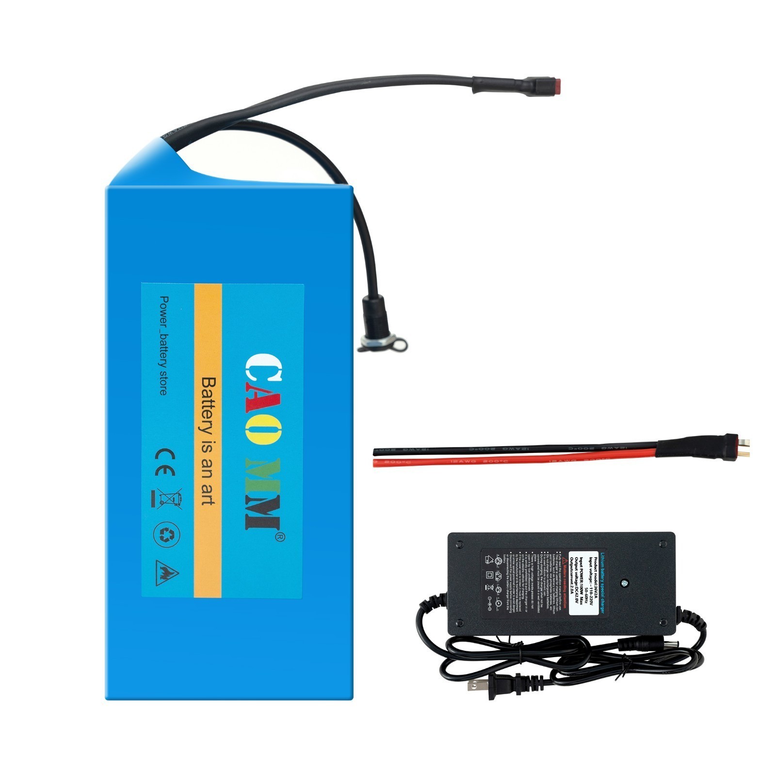 36V Ebike battery 36V 10Ah Li-ion Battery For Electric Bicycle 100W-750W Motors