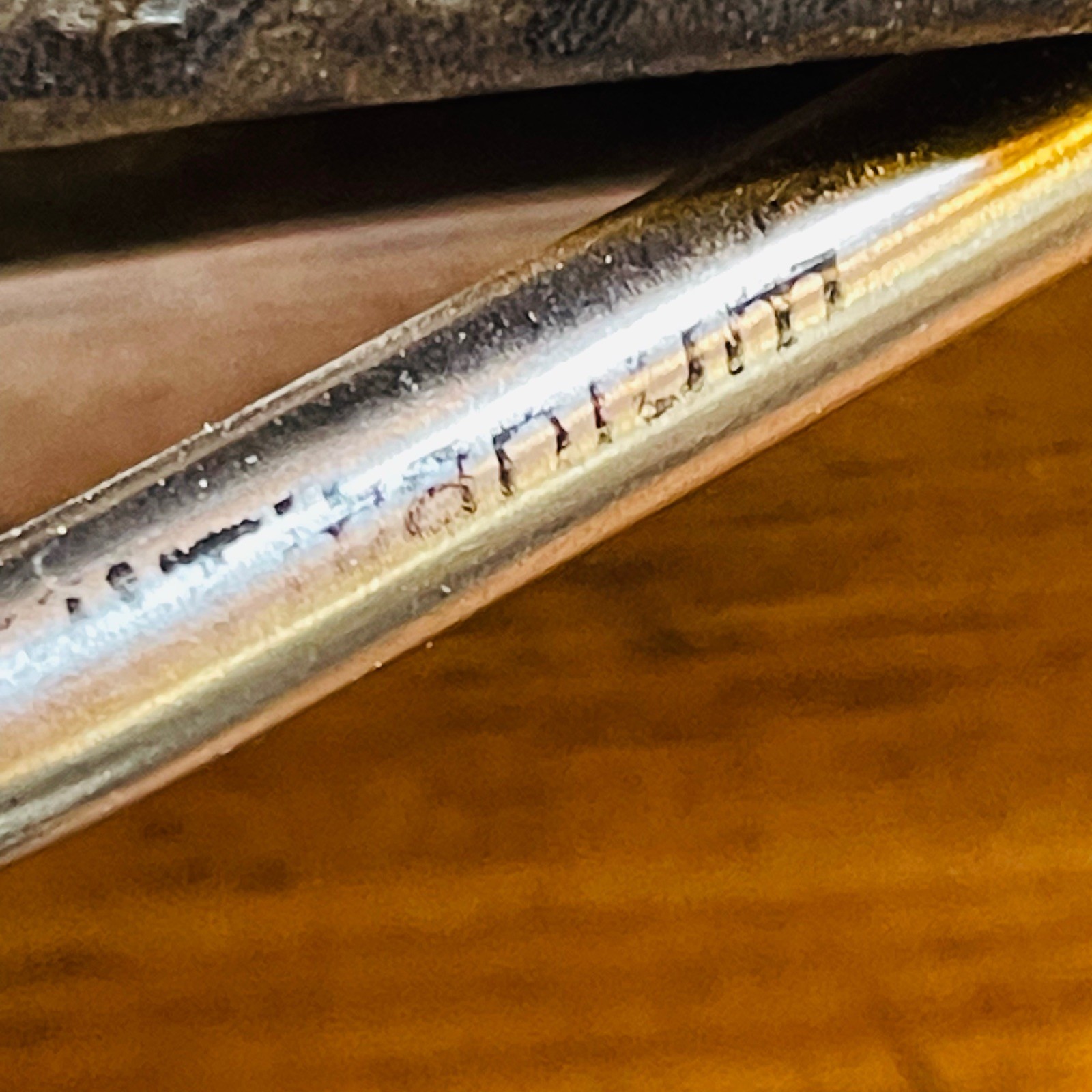 Terry  Cutaway Saddle Gray Leather Titanium Rails