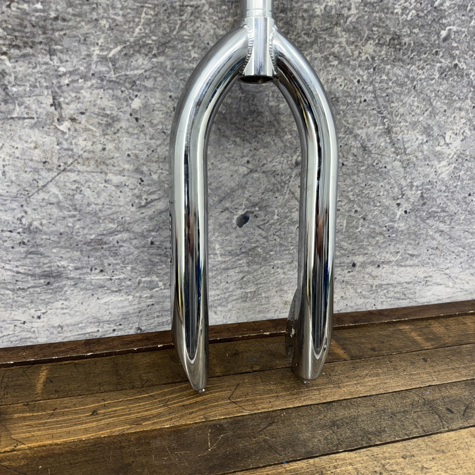 Vintage GT BMX Fork 20in 1 1/8 Threadless 14mm Dropouts Race 2005 Chrome CRMO