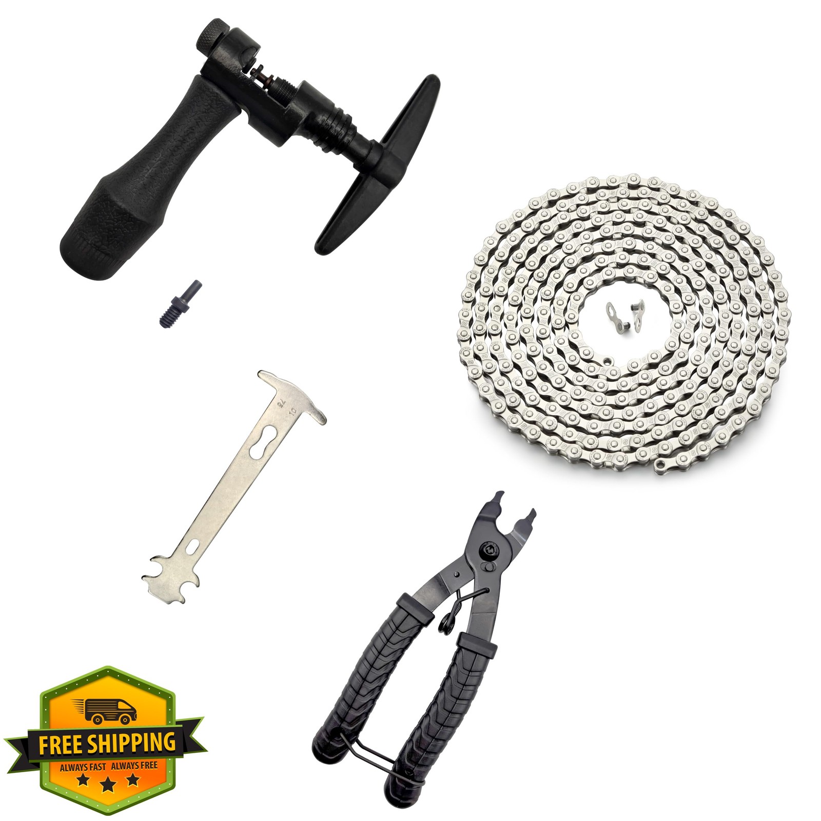 XIAOTINGZI Bike Chain Kit 6/7/8 Speed