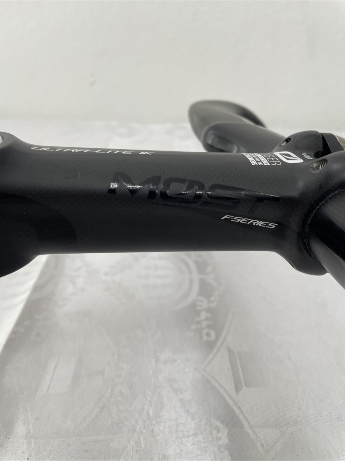 Pinarello Most Jaguar XFC Aero TiCR Carbon Road Handlebar (Matt-Black) 450/180mm