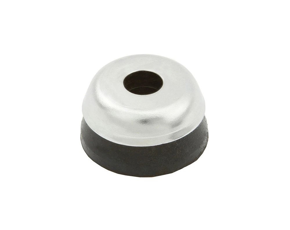 LOWRIDER Springer Fork Ring Black Chrome Rubber Steel Universal Bicycle Part.
