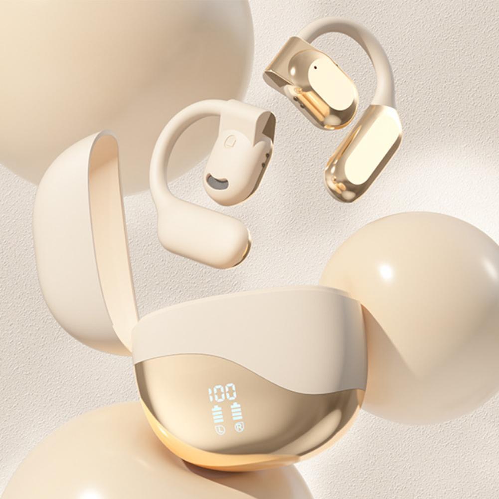 Real-Time AI Language Translator Earbuds Open Ear Bluetooth Translation Earphone