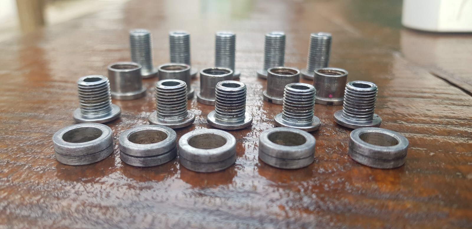 VINTAGE SHIMANO DEORE XT FC-M730 CHAINRING BOLTS 57
