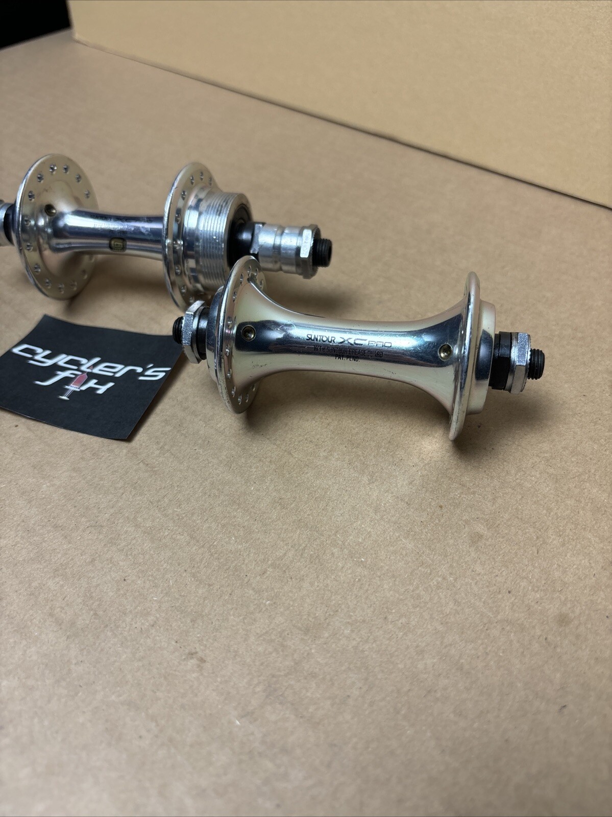 NOS Suntour XC PRO 32H Wtb Grease Guard Freewheel Hub Set Mtb Gravel Mavic Fuji