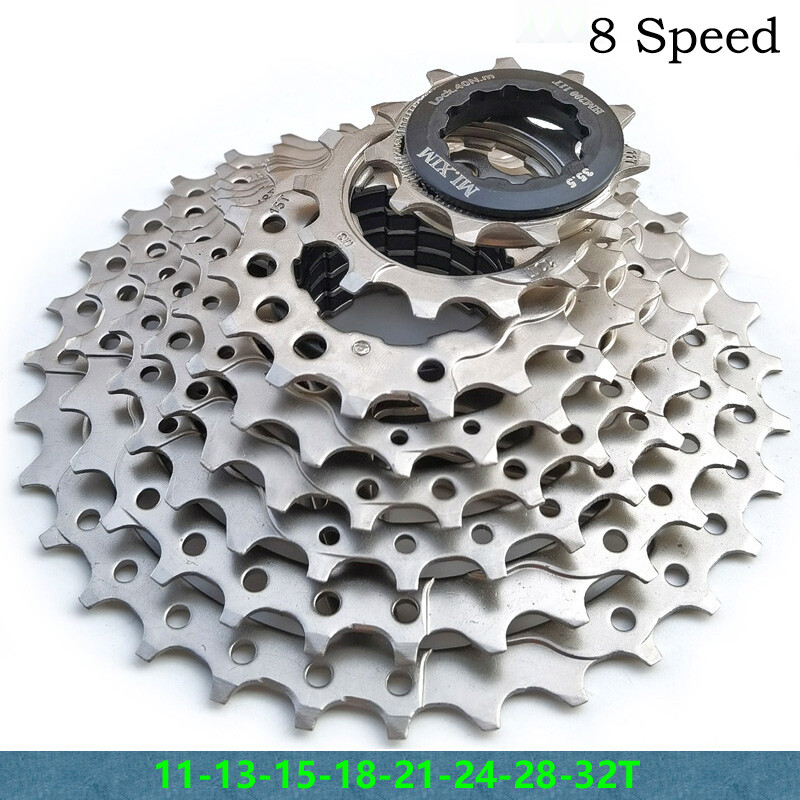 8 9 10 Speed Freewheel Cassette Sprocket Steel MTB Bicycle Multicolor