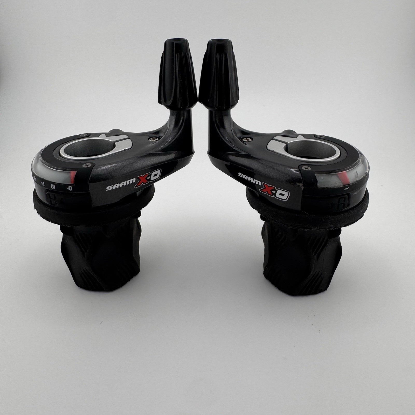 SRAM X0 Twist Shifter Set MTB 3 x 9 Speed Front & Rear Black