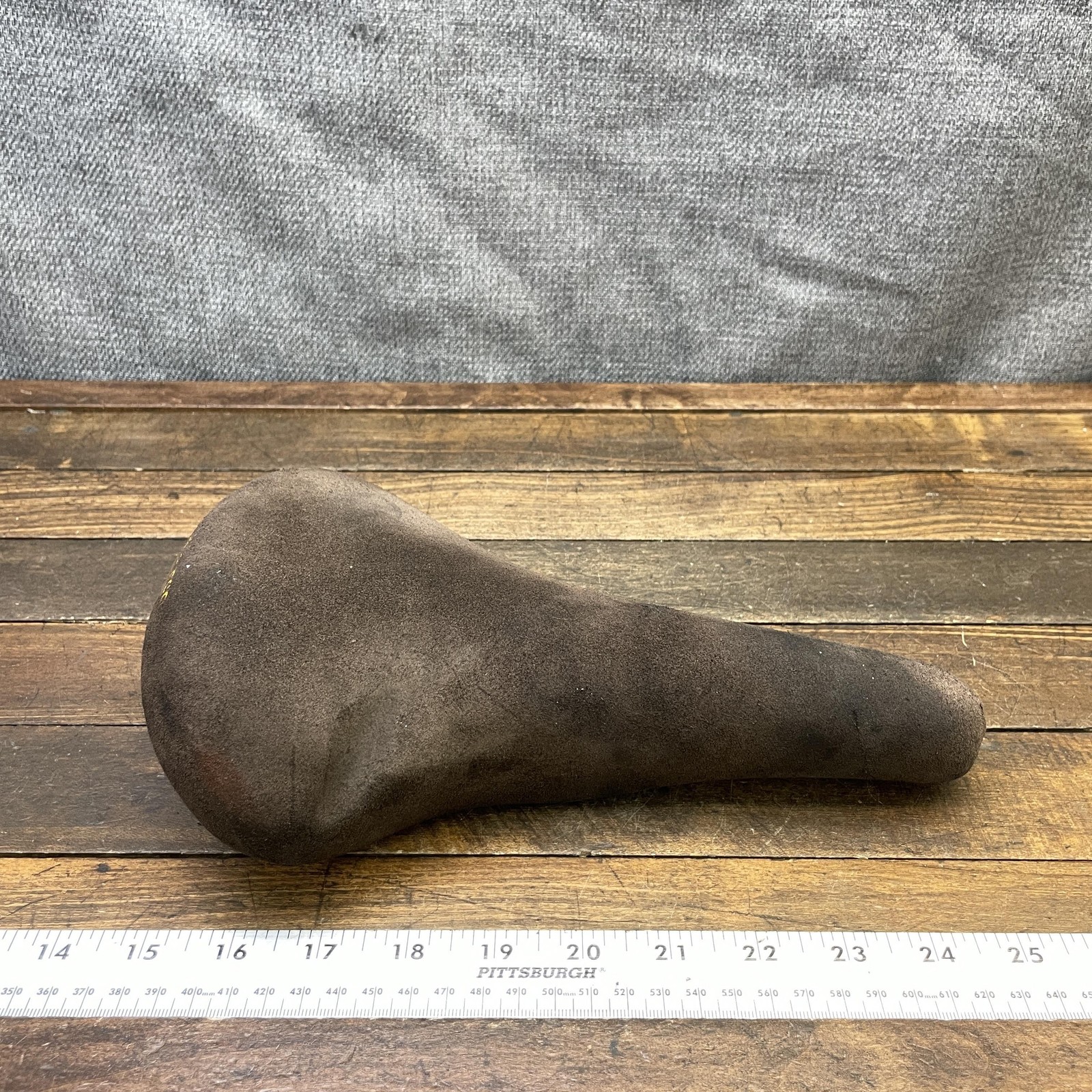 Vintage San Marco Seat Brown Suede Racing Saddle 145mm 385g Mens Road Bike Italy