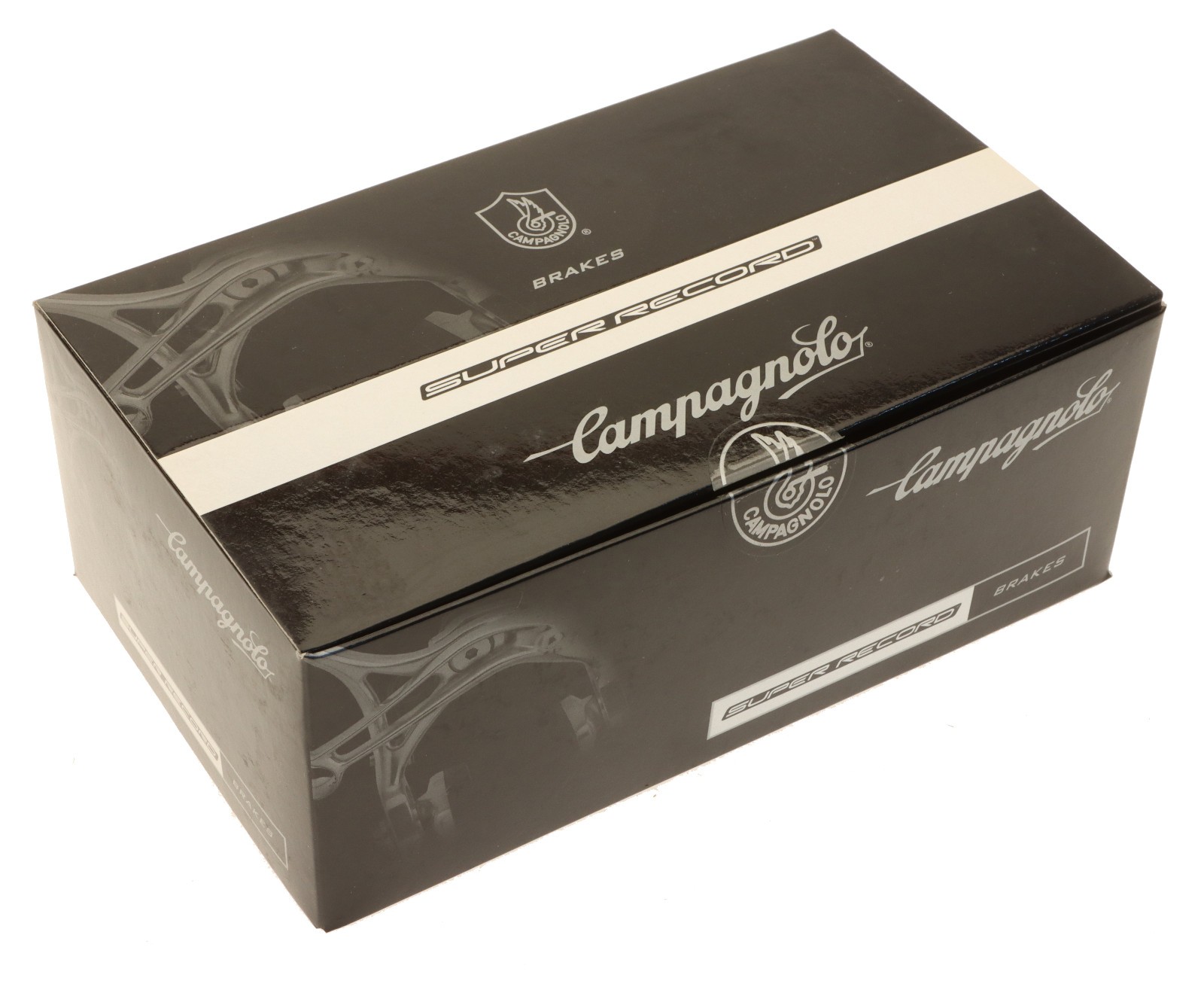 Campagnolo Super Record Skeleton Brake Calipers Pair ’15 BR15-SR Black NOS NEW