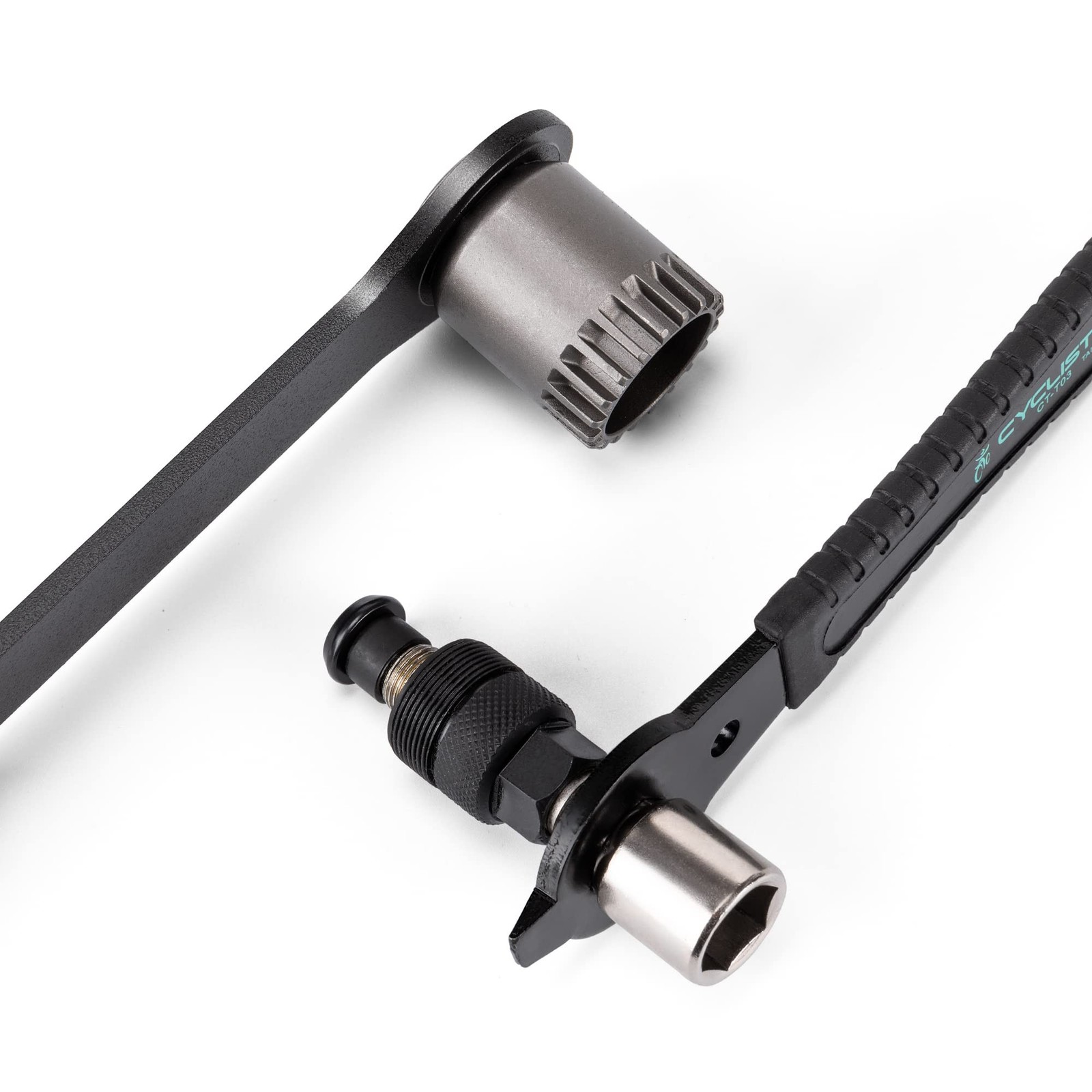 Bike Crank Puller & Bottom Bracket Removal Tool – Bike Tools with Long Handle…